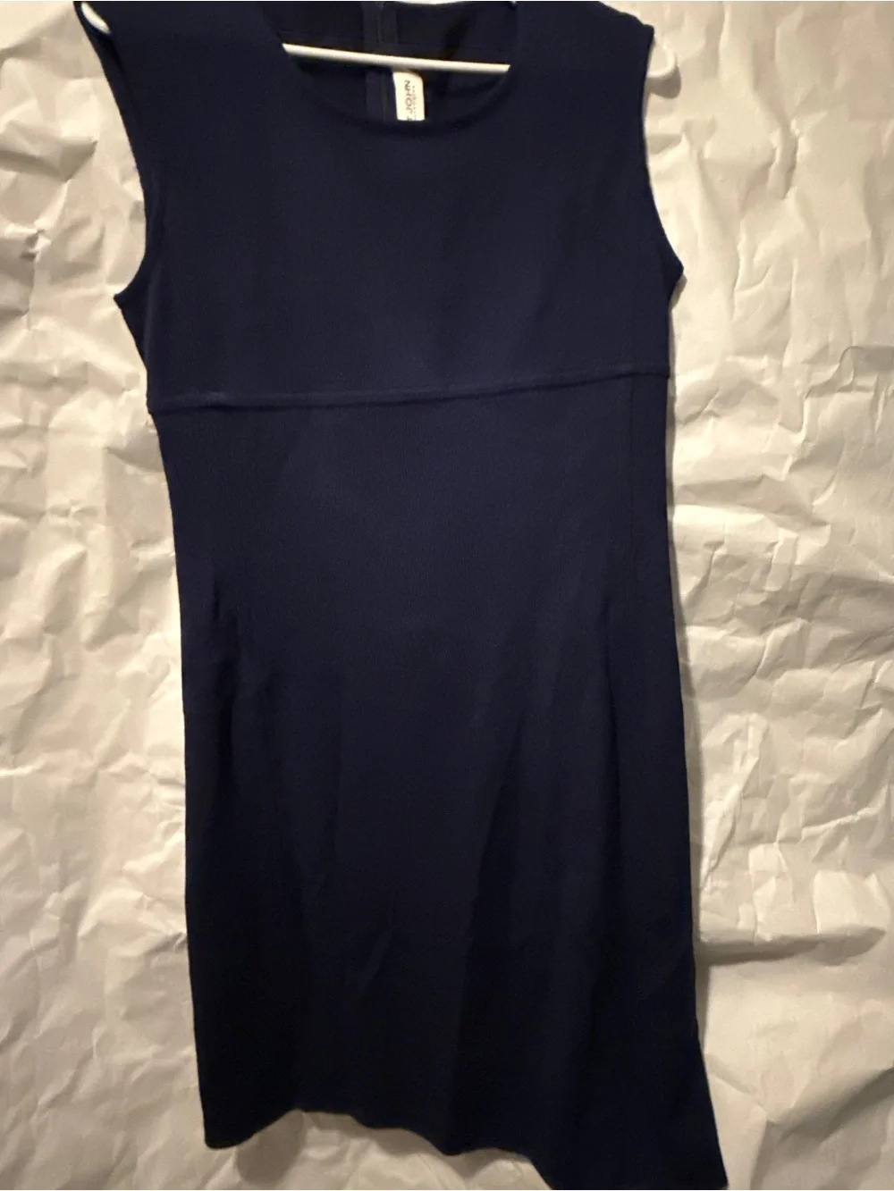 St. John Collection collection dark navy dress